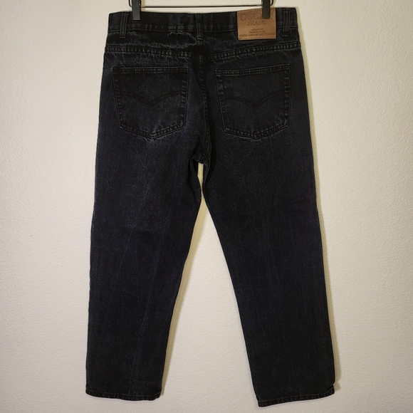 Oscar Jeans Model 2015 Black Denim Jeans size 34x30 - Picture 2 of 7